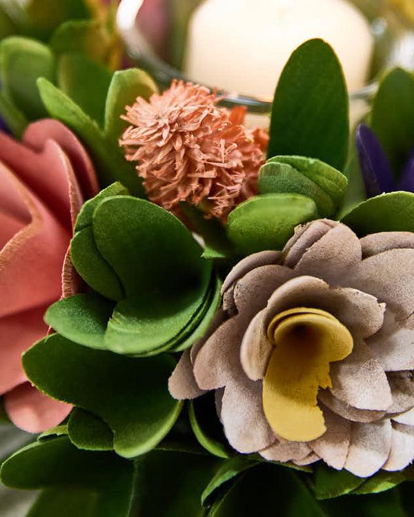 Dibor S/2 Camerton Floral Candle Holders