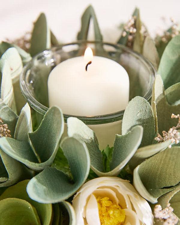 Dibor S/2 Stockbridge Floral Candle Holders