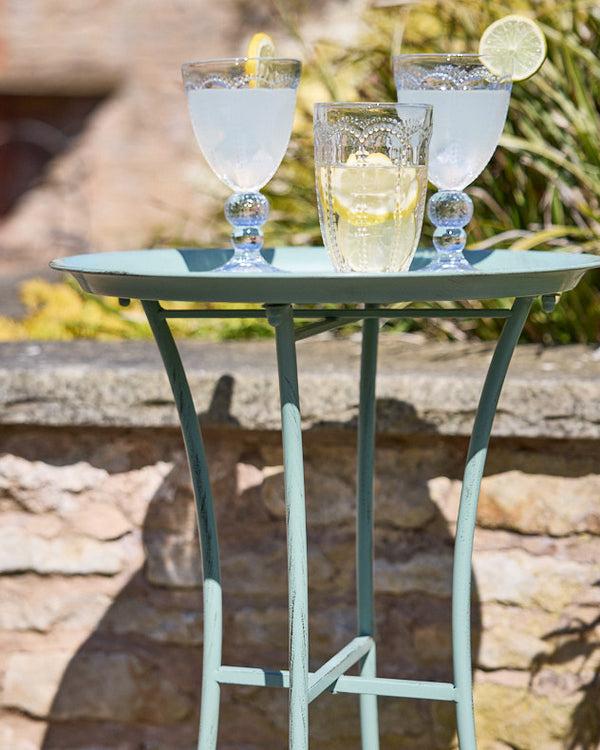 Dibor Sage Green Folding Butler Tray Table