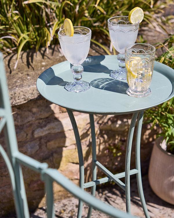 Dibor Sage Green Folding Butler Tray Table