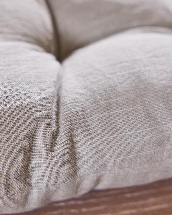 Dibor Salina Grey Seat Pad With Ties