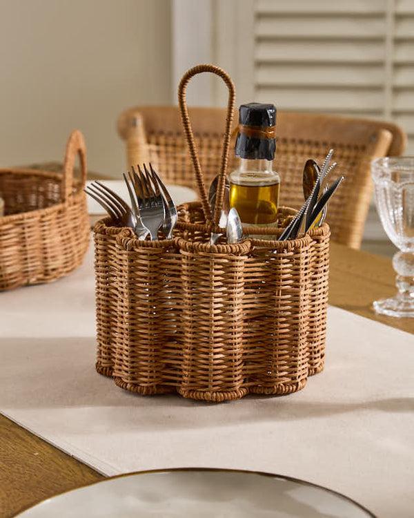 dibor Scalloped Cutlery Caddy