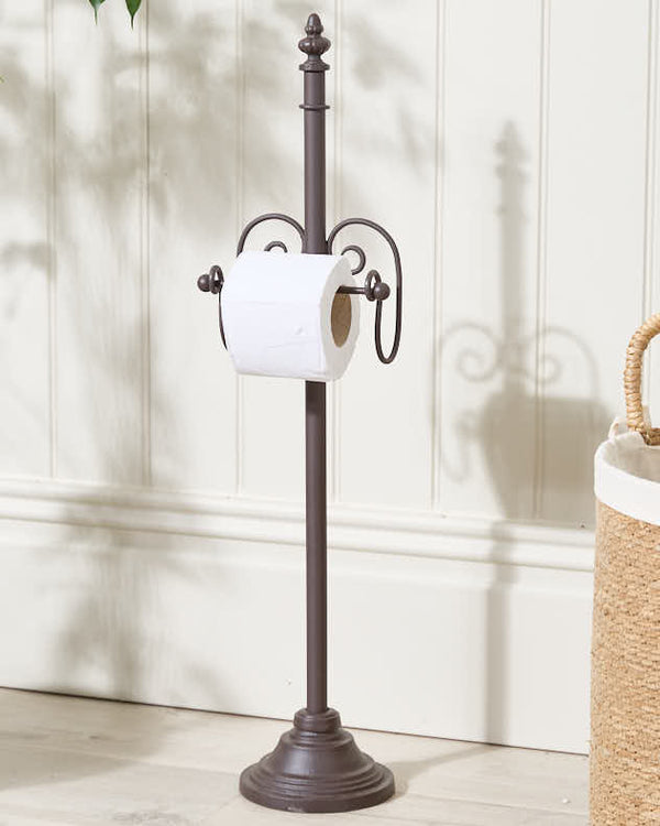 dibor Scrolled Freestanding Toilet Roll Holder