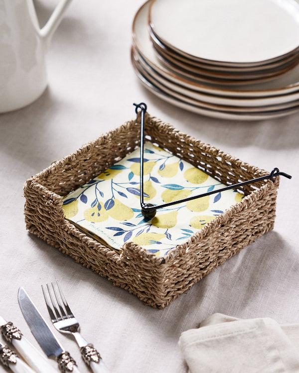 dibor Seagrass Napkin Holder