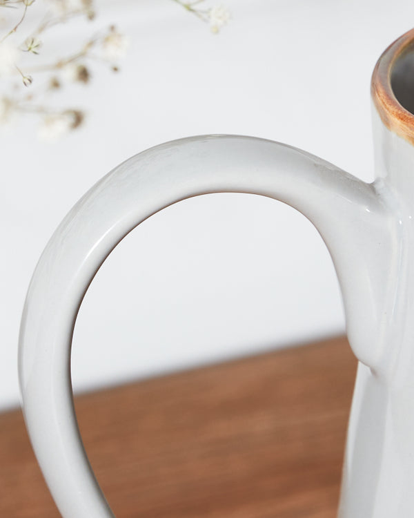 Dibor Seda Grey Ceramic Pitcher Jug