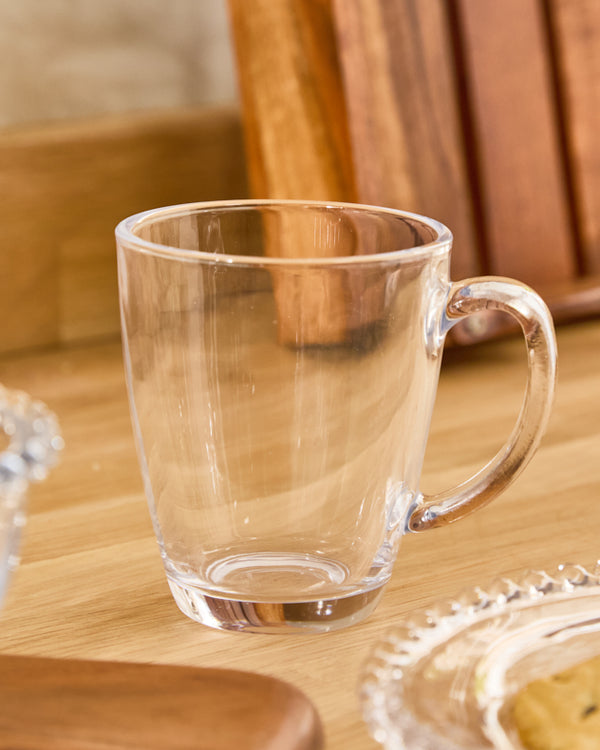 Dibor Serra Clear Glass Mug
