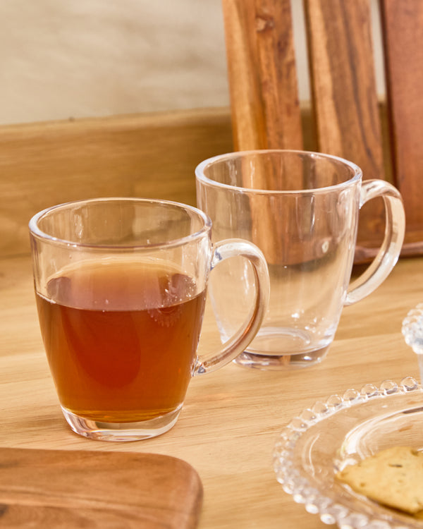 Dibor Serra Clear Glass Mug