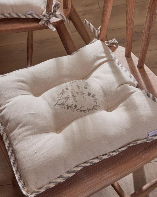 dibor Set of 2 Bonheur Seat Pads