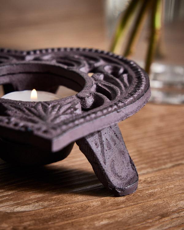 Dibor Set Of 2 Heart Tealight Candle Holders