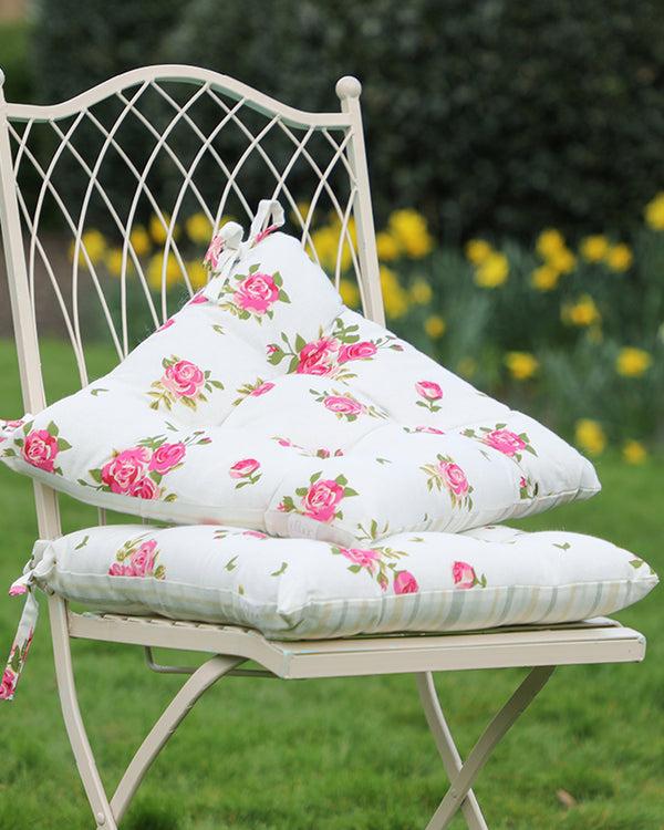 dibor Set of 2 Helmsley Blush Garden Seat Pads