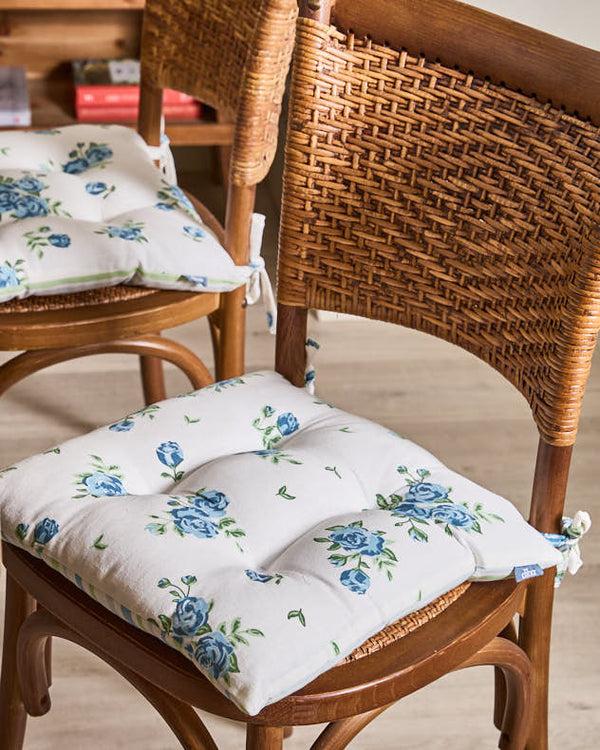 dibor Set of 2 Heritage Bloom Seat Pads