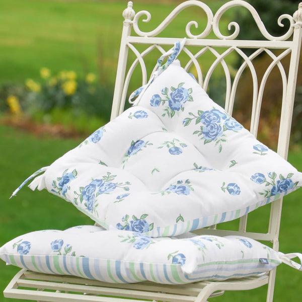 dibor Set of 2 Heritage Bloom Seat Pads
