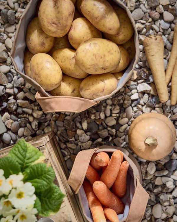 Dibor Set Of 2 Khaki Garden Storage Bags