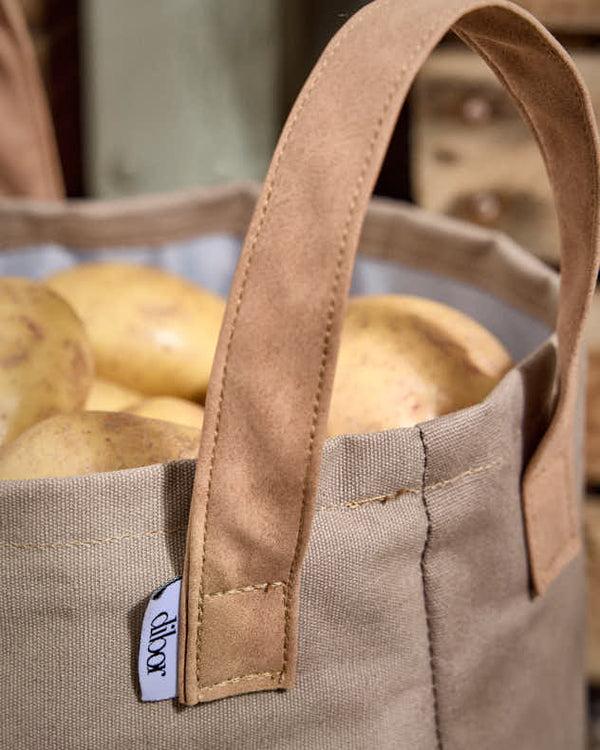 Dibor Set Of 2 Khaki Garden Storage Bags