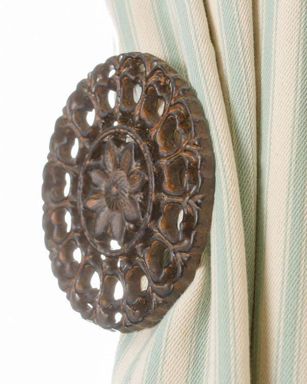 Dibor Set Of 2 Mandala Curtain Tie Backs