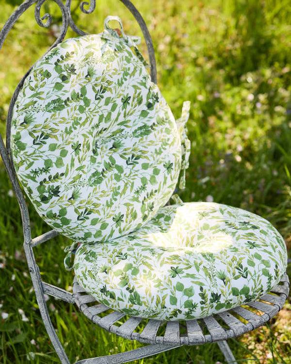 dibor Set of 2 Meadowbrook Round Garden Seat Pads