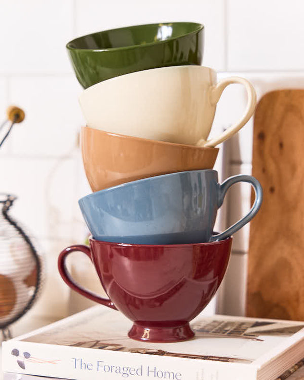 Dibor Set Of 2 Montmartre Large Mugs