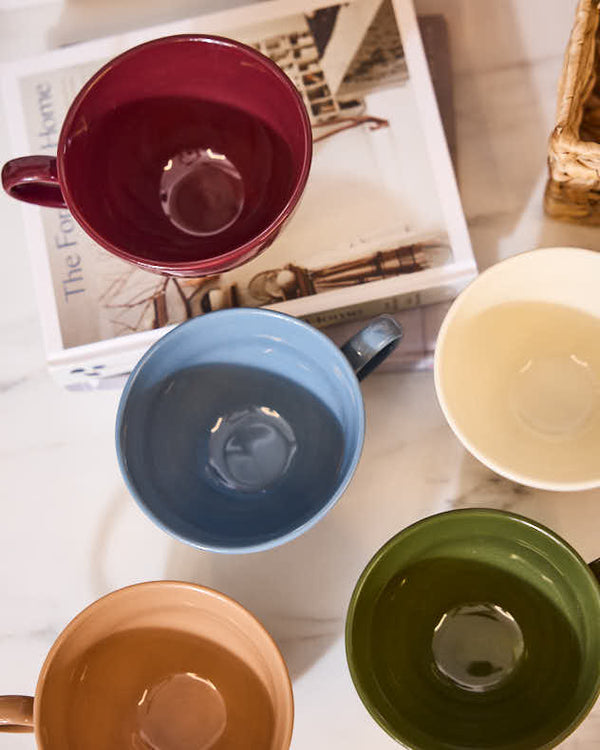 Dibor Set Of 2 Montmartre Large Mugs