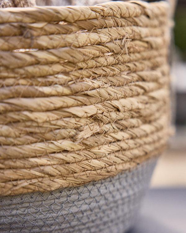 Dibor Set Of 2 Natural Storage Baskets