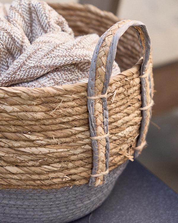 Dibor Set Of 2 Natural Storage Baskets