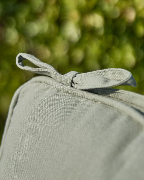 Dibor Set Of 2 Olive Green Garden Seat Cushions