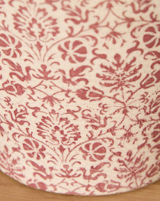 Dibor Set Of 2 Red Floral Planters