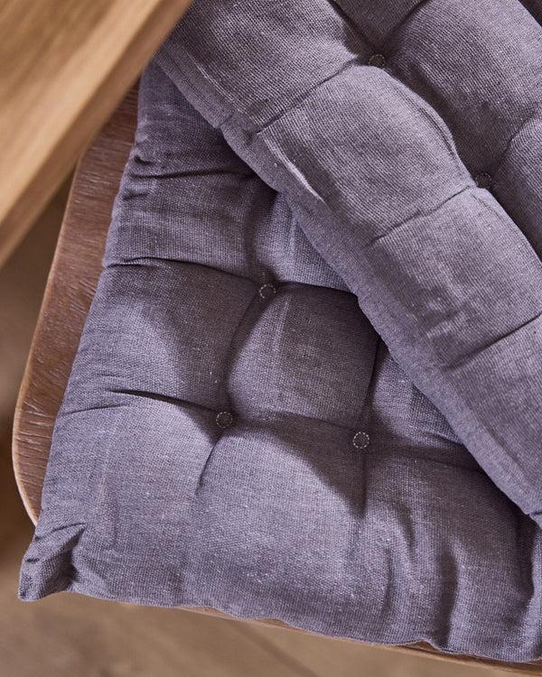 Dibor Set Of 2 Riseholm Grey Seat Pads