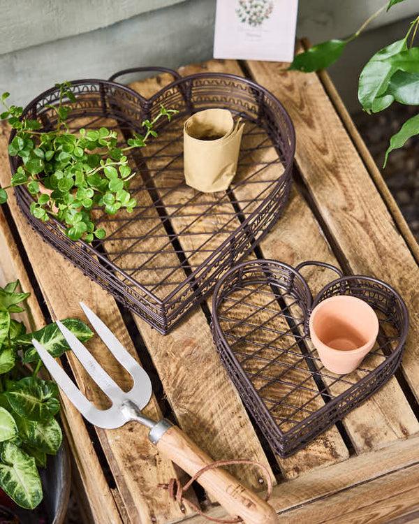 dibor Set of 2 Seedling Flower Pot Planters