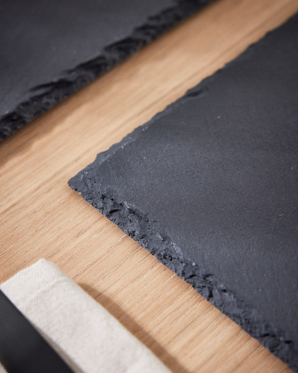 Dibor Set Of 2 Slate Dinner Placemats