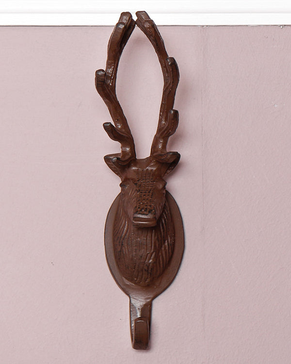 Dibor Set Of 2 Stag Coat Hooks