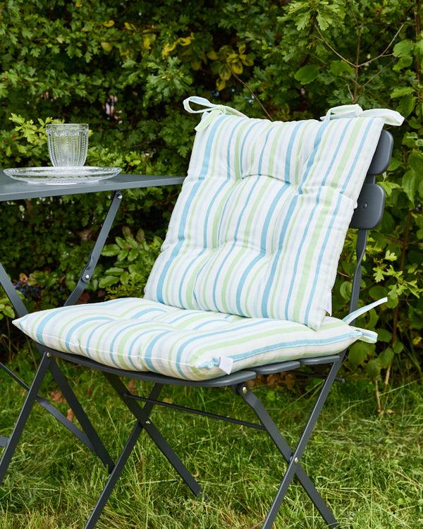 dibor Set of 2 Tenby Striped Seat Pads