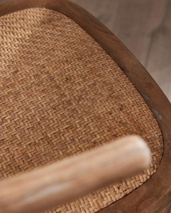 Dibor Set Of 2 Wicker Carver Chairs
