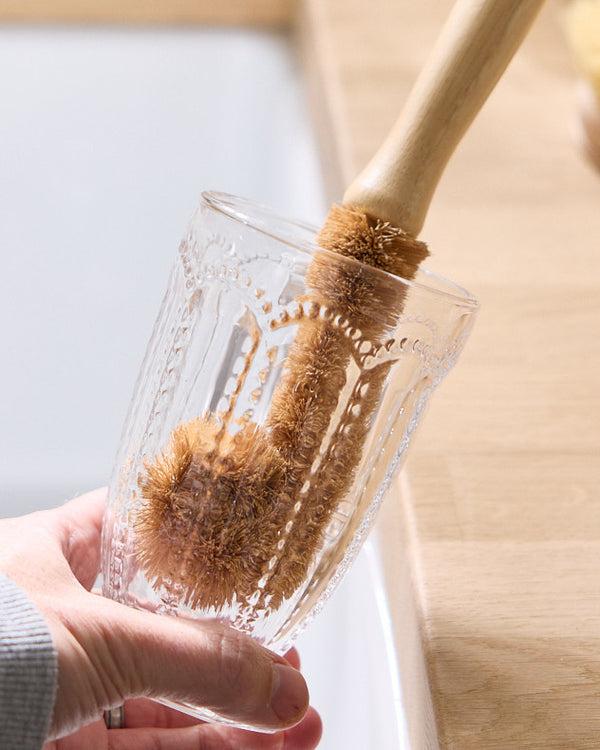 Dibor Set Of 2 Wooden Bottle Brushes