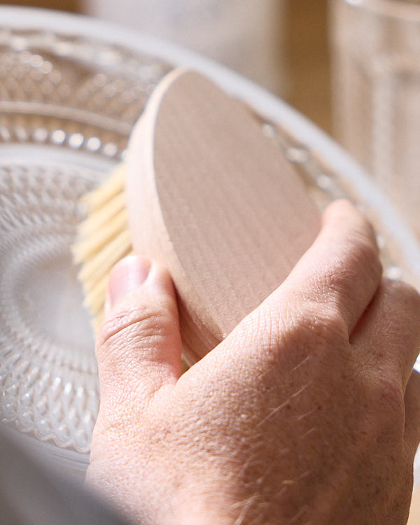 Dibor Set Of 2 Wooden Scrubbing Brushes
