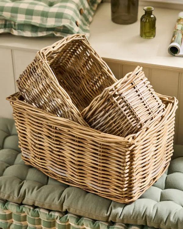 Dibor Set Of 3 Aranos Storage Baskets