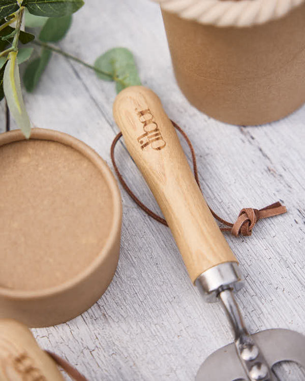 Dibor Set Of 3 Garden Tools And Storage Tube