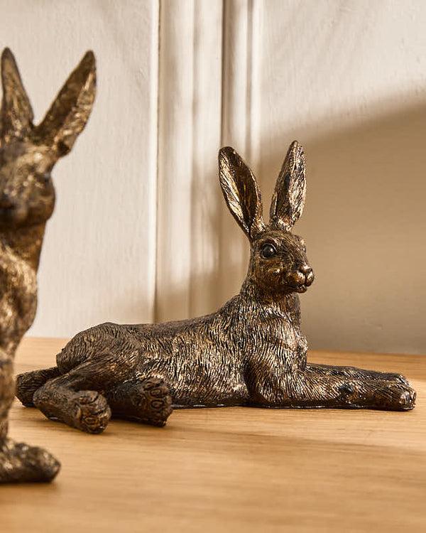 Dibor Set Of 3 Mini Hare Ornaments