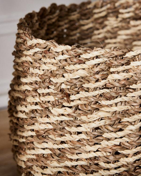Dibor Set Of 3 Seagrass Baskets