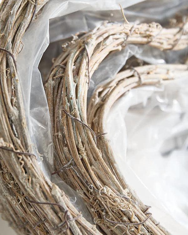 Dibor Set Of 3 Wicker Heart Baskets