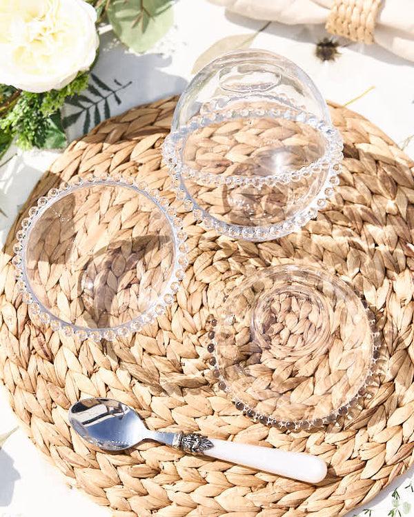 Dibor Set Of 4 Bella Perle Dessert Bowls