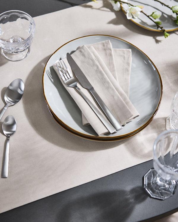 dibor Set of 4 Ecru Cotton Napkins