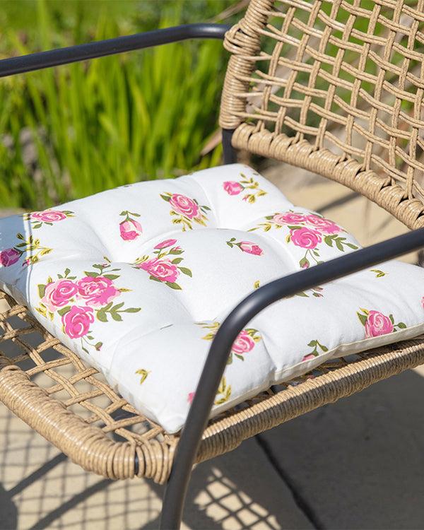 dibor Set of 4 Helmsley Blush Seat Pads