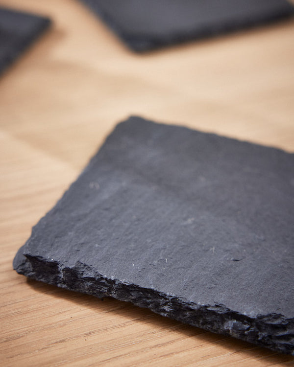 Dibor Set Of 4 Slate Square Coasters