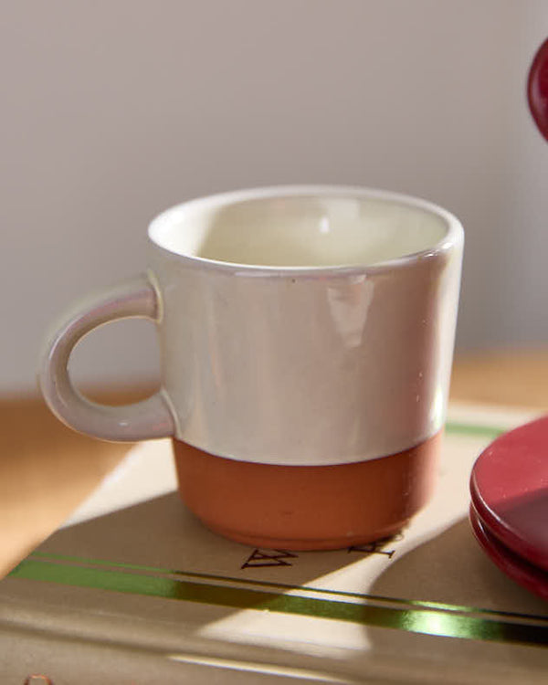 Dibor Set Of 6 Espresso Mugs With Plates
