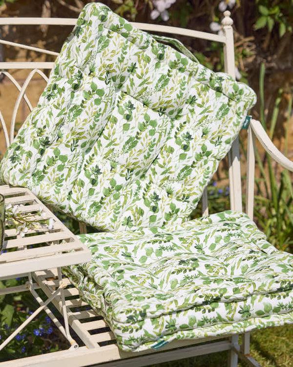 dibor Set of Botanical Print Box Cushions