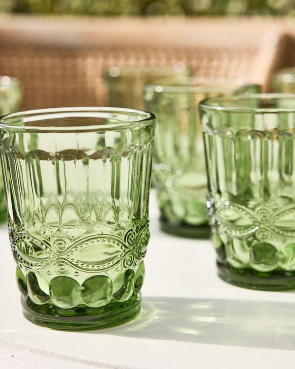 Dibor Set Of Palazzo Green Tumblers