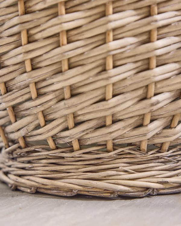 Dibor Set Of Three French Woven Planters