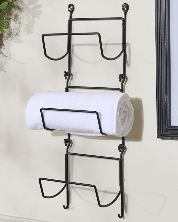 dibor Set of Three Iron Towel Holders
