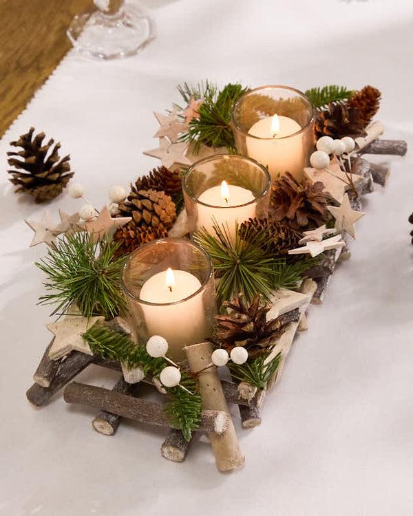 Dibor Shooting Star Candle Holder Trio