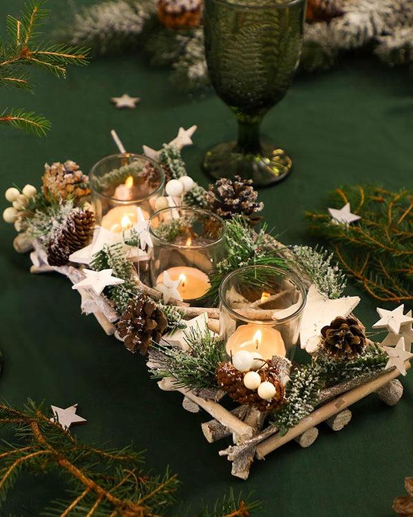 dibor Shooting Star Candle Holder Trio